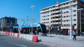 Llegada del tranvía a San Bernardo, en una imagen de archivo. / Europa Press.