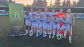Once inicial del Real Jaén frente al CD Villanueva: Juan José Fernández. 