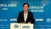 Portavoz del Grupo Popular en el Ayuntamiento de Jaén, Agustín González. / PP Ayuntamiento de Jaén.