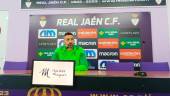 Manuel Herrero, en la rueda de prensa previa al partido del Huétor Tájar. / Álex Gómez / Diario JAÉN. 