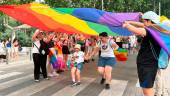 Celebración de la manifestación del Orgullo 2025 en Jaén. / Elisabeth Ruiz / Diario JAÉN. 