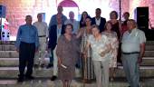 Foto de familia con los protagonistas del libro junto al autor, Arcángel Bedmar y otras personalidades como Eleuterio Muñoz, Diego Calles Angulo o María Teresa Almagro. / Álvaro Guzguti / Diario JAÉN. 