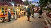 Feria de artesanía en el Mercado Medieval de Orcera con animación, malabares, danzas, música y demostraciones en vivo. / Jason Moyano / Diario JAÉN. 