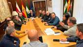 Reunión de la Comisión de Coordinación en Andújar. / Ayuntamiento.