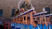 Procesión de la Virgen de la Fuensanta Coronada en el Santuario de Nuestra Señora de la Fuensanta en Villanueva del Arzobispo.- Archivo. / Diario JAÉN. 