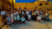 Público participante en el “Fortín gastronómico” organizado en el Castillo de Santa Catalina 