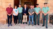 Asistentes a la junta local de seguridad de Baños de la Encina. / Subdelegación del Gobierno en Jaén. 
