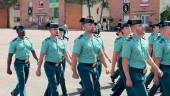 Jean Paul desfila en la clausura de la 130ª promoción de la Academia de Cabos y Guardias de Baeza. / Jason Moyano / Diario JAÉN. 