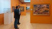 Visita del delegado territorial de Cultura, José Ayala, al Museo de Jaén. Archivo. 