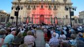 Concierto de Hesperian Symphony Orchestra bajo la Catedral de Jaén. / Ana Isabel Bravo.