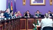 Erik Domínguez se despide de su cargo como concejal en el pleno del Ayuntamiento. / Fran Miranda / Diario JAÉN. 
