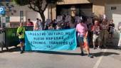 Manifestación frente a la Delegación de Educación. / Pablo Espinosa / Diario JAÉN