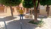 Antonio Losa en la plaza de San Bartolomé. / PP de Jaén. 