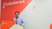 El coordinador provincial de Ciudadanos, Miguel Moreno.