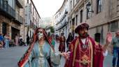 Llegada de Abderramán II con su favorita Tarub y parte de su séquito para nombrar a Jaén como capital de la cora de Yayyan.
