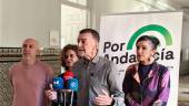 El coordinador federal de IU y candidato de Por Andalucía a la Presidencia de la Junta, Antonio Maíllo. 