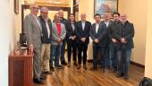 Reunión del presidente de Famsi con el ministro de Presidencia boliviano. / DIputación de Jaén.