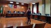 La acusada declarando durante el juicio. / Europa Press. 