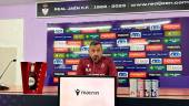 Manuel Herrero durante la rueda de prensa. / Álex Gómez / Diario JAÉN.