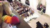 El público observa al pianista Miguel Proença durante el concierto de inauguración. / A. Muños / Archivo fotográfico del Diario JAÉN.