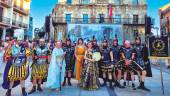 La Guardia Pretoriana linarense, durante la toma de Asturica Augusta, uno de los instantes de la celebración de las fiestas de recreación. 