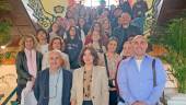 Eva Funes recepciona a los alumnos del programa de movilidad internacional en el Ayuntamiento de Jaén. 