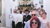 CELEBRACIÓN. El patrón de Ventas del Carrizal pasea por sus calles.