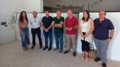 Visita al depósito de Villargordo. / Diputación de Jaén vía Europa Press.