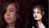 Vega Briz Jurado imita el cuadro de Goya “Retrato de Doña Isabel”.