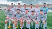 Alineación del CD Martos en Estepona.