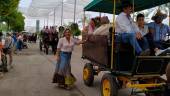 CABALLOS. En el recinto ferial y en Anducab, el caballo ha sido imagen principal en estos días. 