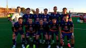 Alineación de la UDC Torredonjimeno ante el CD Torreperogil.