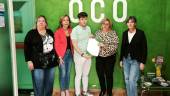 María Ángeles Barranco, Eva Gallego, Francisco Jesús Zuheros, Josefa Alcántara y Ana Belén Talavera.