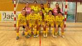 Formación del Martos FS en el Trofeo San Bartolomé. / Martos FS. 
