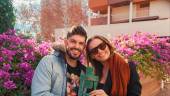 Alberto Lorite junto a Melody. 