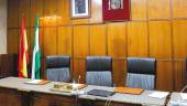 Archivo. Una sala de juicio de Jaén. En la imagen, sillones del tribunal.