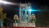 Los vecinos de Hoya del Salobral procesionan con devoción y alegría a la Virgen de la Cabeza. / Juan A. Cabrera / Diario JAÉN. 