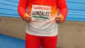 seguro. Alberto González posa después de clasificarse.
