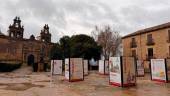 Exposición ‘Las huellas de Santa Teresa’, en la Plaza Vázquez de Molina, en Úbeda. / Ayuntamiento de Úbeda.