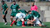 El Jaén Rugby durante el partido contra el AD Arquitectura. / Óscar Piñero.