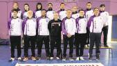 EQUIPO. Deportistas que militan en la categoría sénior del club jiennense.