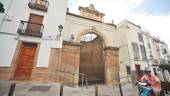 CULTURA. Vista del arco de entrada del Raudal de La Magdalena, patrimonio histórico del barrio.