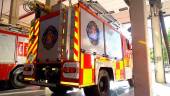 Imagen de archivo de vehículos en el Parque de Bomberos de Jaén. / Europa Press.