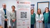Reunión del servicio de Hematología y la entidad Asanhemo. / Junta de Andalucía.
