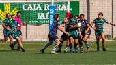 PUGNA. Lance del último partido como local del Jaén Rugby, ante el Andalucía Bulls Marbella.