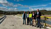 Visita a la intervención ejecutada en la carretera JA-2931. / Diputación de Jaén.
