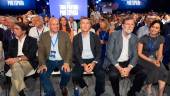 José María Aznar, Miguel Tellado, Alberto Núñez Feijóo, Mariano Rajoy e Isabel Díaz Ayuso. / Europa Press.