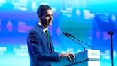 El presidente del Gobierno, Pedro Sánchez, en la Cumbre Mundial de Gobiernos, que se celebra en Dubái. / Pool Moncloa / Fernando Calvo.