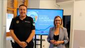 María del Carmen Angulo y Luis Ojeda en la presentación de las actividades de la Semana Europea de la Movilidad