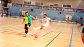 Alan Brandi, en el partido de ayer ante el Zambú Pinatar. / Jaén FS. 